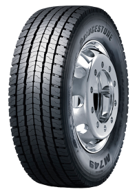 Грузовая шина Bridgestone M749 Ecopia 315/80R22,5 154/150M ведущая PR